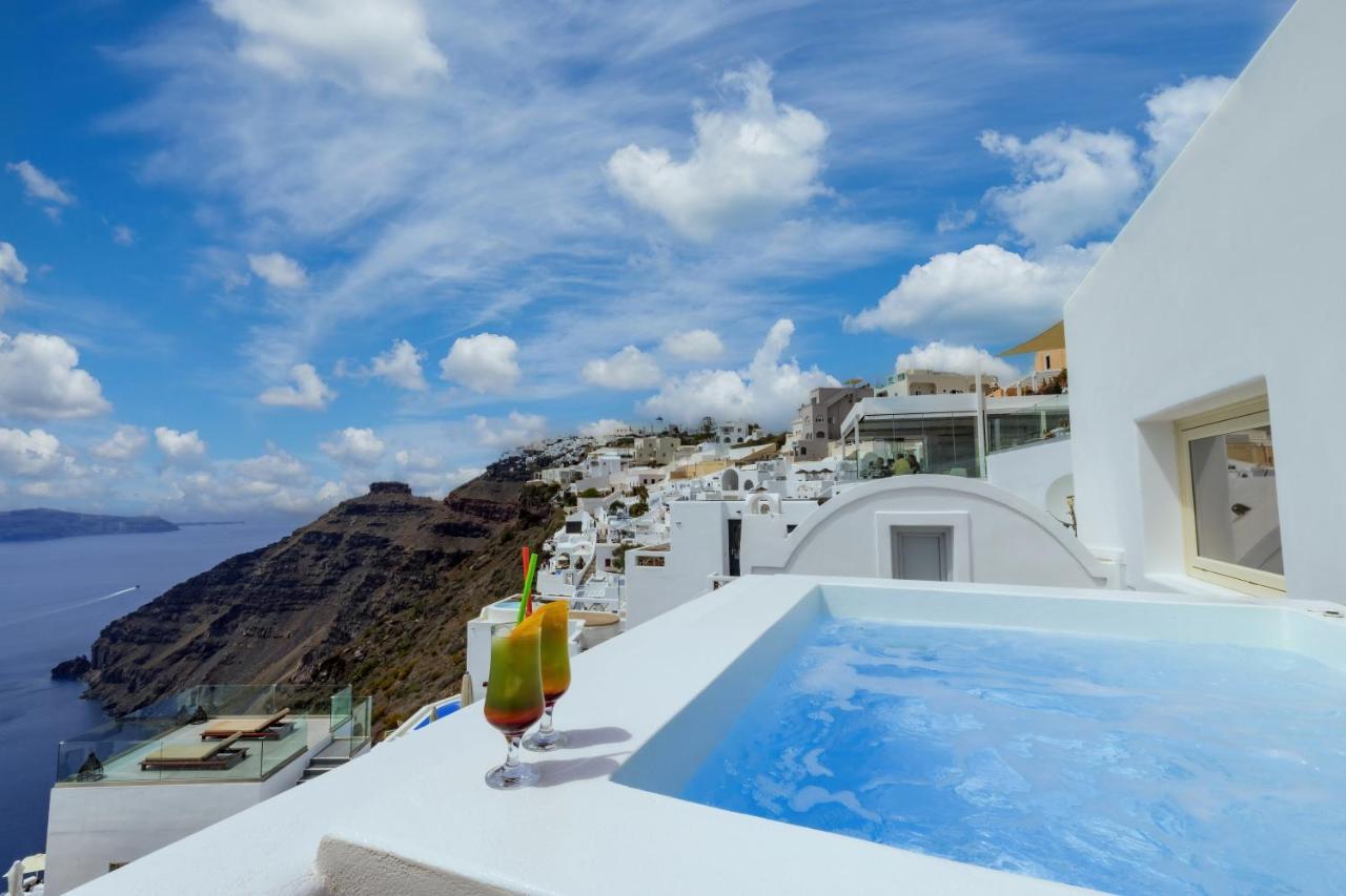 Santorini View Studios - Firostefani Caldera Eksteriør billede