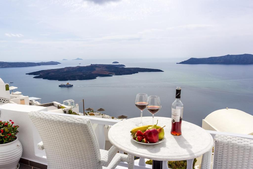 Santorini View Studios - Firostefani Caldera Eksteriør billede