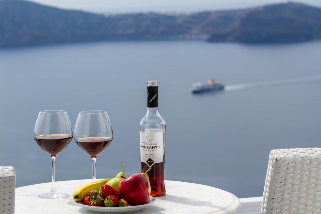Santorini View Studios - Firostefani Caldera Eksteriør billede