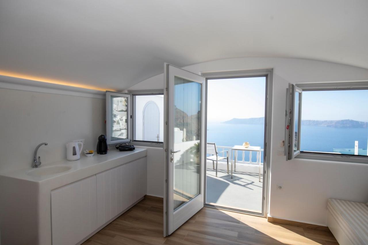 Santorini View Studios - Firostefani Caldera Eksteriør billede