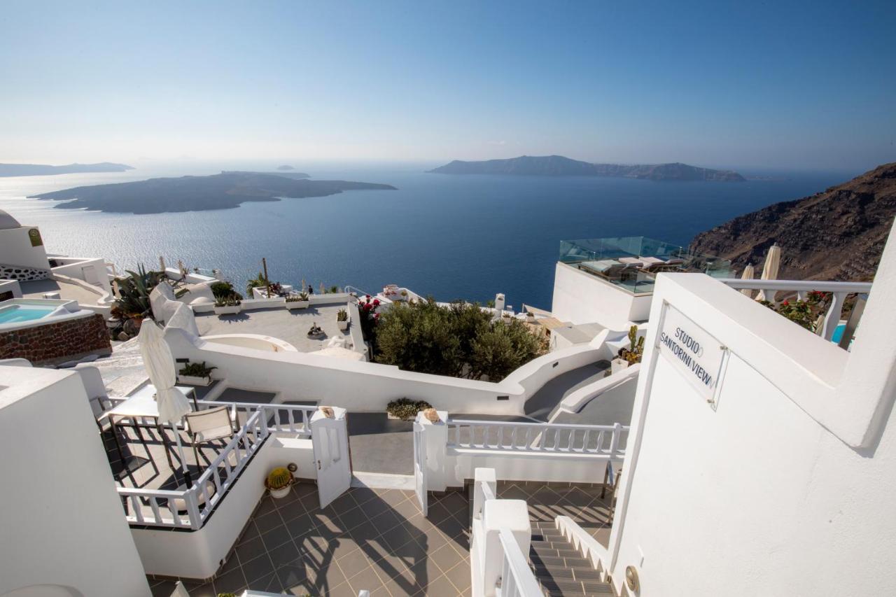 Santorini View Studios - Firostefani Caldera Eksteriør billede